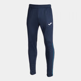 Joma Championship VIII Fleece Pants - Dark Navy Fluorescent Turquoise