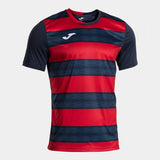 Joma Europa VI Football Shirt - Dark Navy Red