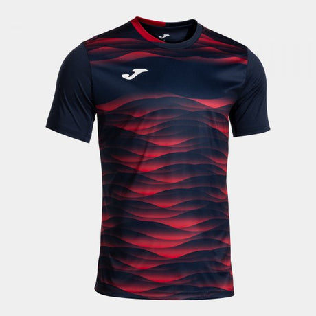 Joma Tiger VII Football Shirt - Dark Navy Red