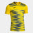 Joma Tiger VII Football Shirt - Fluorescent Yellow Dark Navy
