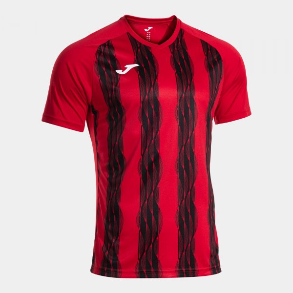 Joma Inter V Football Shirt - Red Black