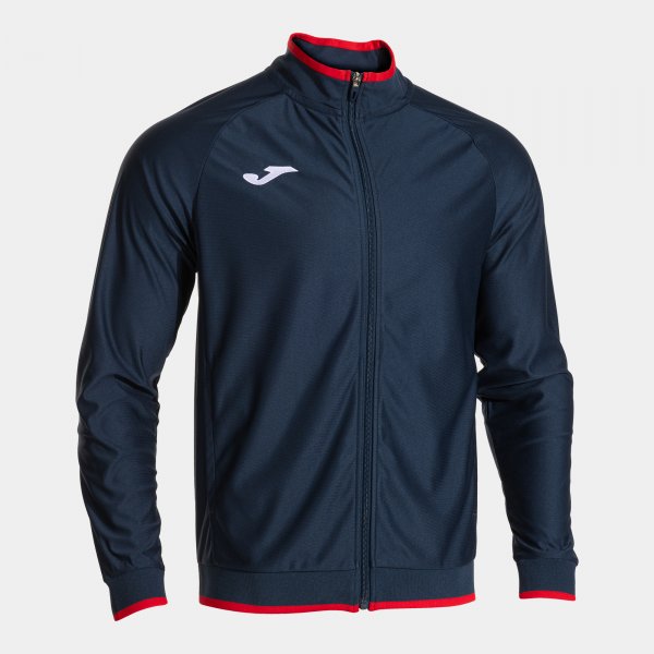Joma Combi Premium Jacket - Dark Navy Red