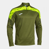Joma Championship VIII Half-Zip Sweatshirt - Green Yellow