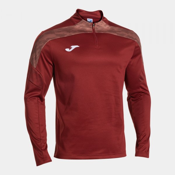 Joma Championship VIII Half-Zip Sweatshirt - Burgundy