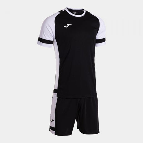 Joma Set Lider Football Kit - Black White