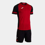 Joma Set Lider Football Kit - Red Black