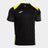 Joma Danubio IV Football Shirt - Black Yellow Fluo