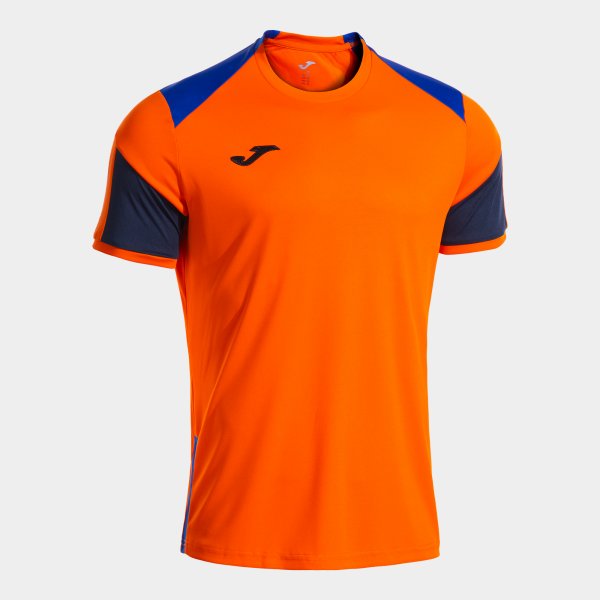Joma Danubio IV Football Shirt - Orange Black