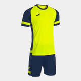 Joma Set Lider Football Kit - Fluorescent Yellow Dark Navy