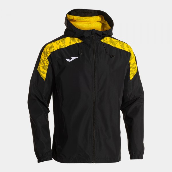 Joma Championship VIII Rain Jacket - Black Yellow
