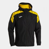 Joma Championship VIII Rain Jacket - Black Yellow