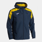 Joma Championship VIII Rain Jacket - Dark Navy Yellow