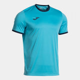 Joma Combi premium Football Shirt - Turquoise Fluorescent Dark Navy