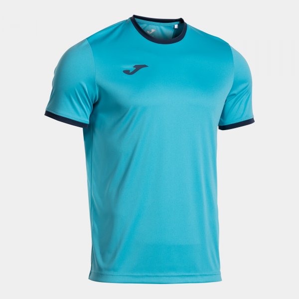 Joma Combi premium Football Shirt - Turquoise Fluorescent Dark Navy