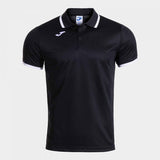 Joma Combi Premium Polo - Black White