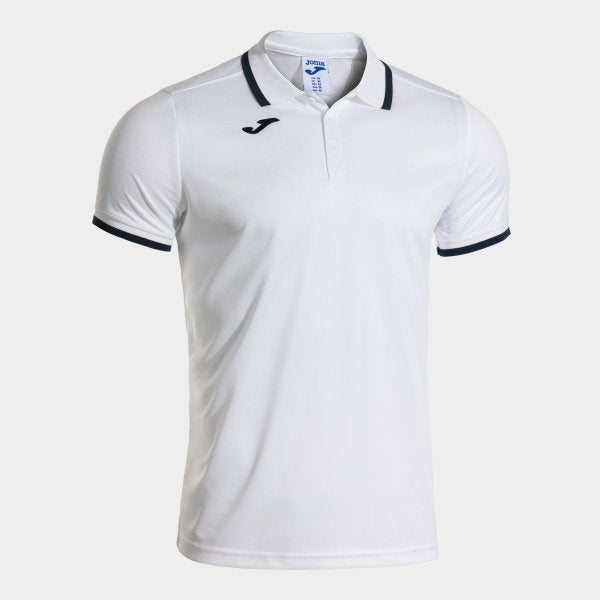 Joma Combi Premium Polo - White Dark Navy