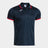 Joma Combi Premium Polo - Dark Navy Red