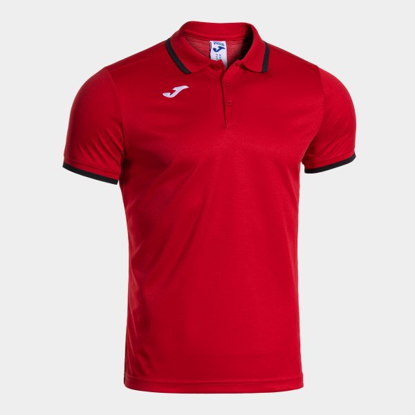 Joma Combi Premium Polo - Red Black