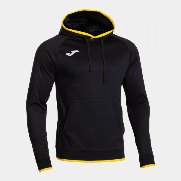 Joma Combi Premium Hoodie - Black Yellow