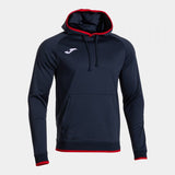 Joma Combi Premium Hoodie - Dark Navy Red