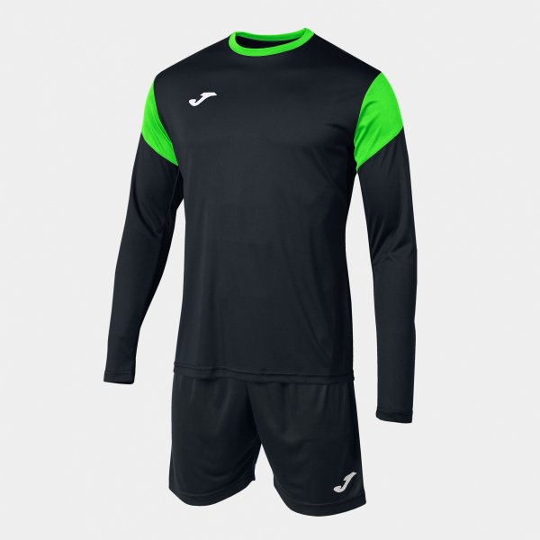 Joma Set Phoenix Football Kit - Gk Black Fluorescent Green