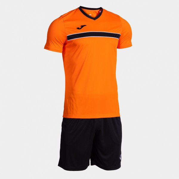 Joma Set Victory Football Kit - Orange Black