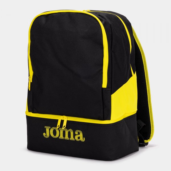 Joma Estadio III Backpack - Black Yellow