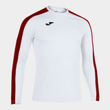 Joma Academy III Long Sleeve Shirt - White Red