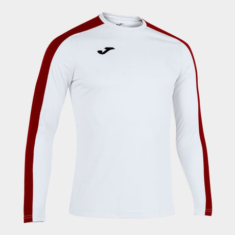 Joma Academy III Long Sleeve Shirt - White Red