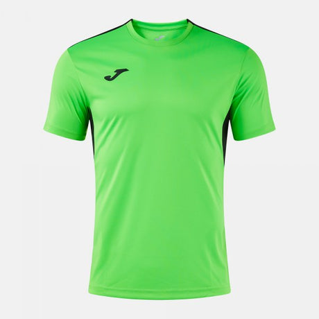 Joma Winner IV Football Shirt - Fluorescent Green Black