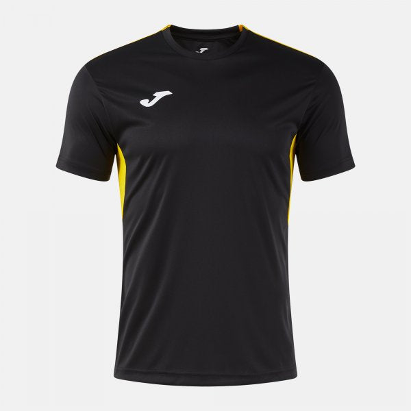 Joma Winner IV Football Shirt - Black Yellow