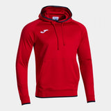 Joma Combi Premium Hoodie - Red Dark Navy