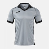 Joma Eco-Retro Football Shirt - Gray Black