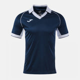 Joma Eco-Retro Football Shirt - Dark Navy White
