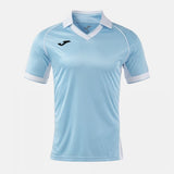 Joma Eco-Retro Football Shirt - Light Blue White