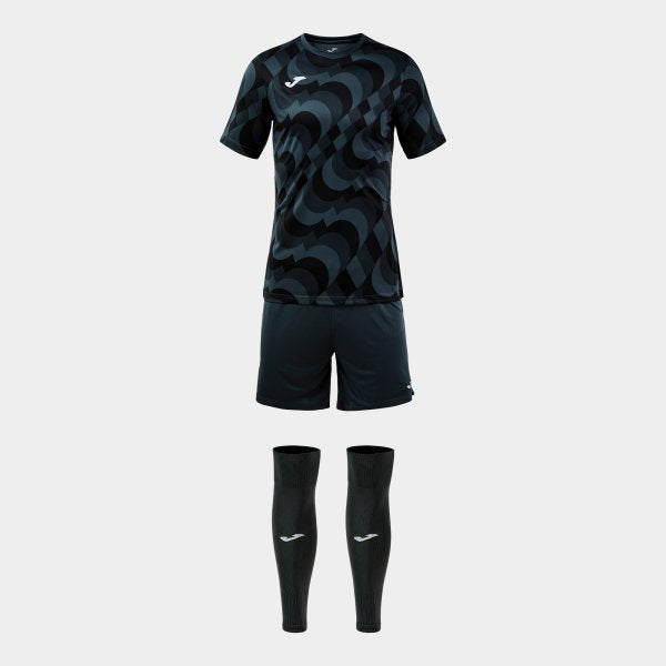 Joma Set New Area Football Kit - Anthracite