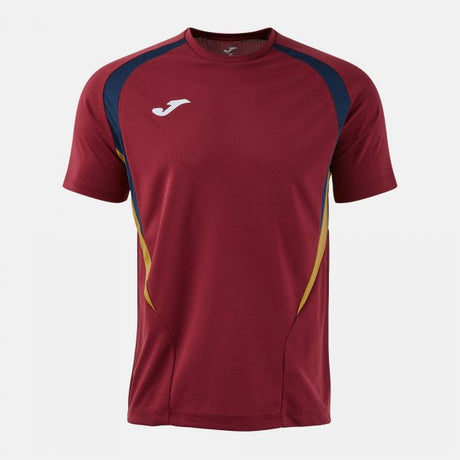 Joma Championship 20 Football Shirt - Burgundy Dark Navy