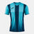 Joma Tiger VIII Football Shirt - Turquoise Fluorescent Dark Navy