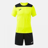 Joma Set Phoenix III Football Kit - Fluorescent Yellow Black