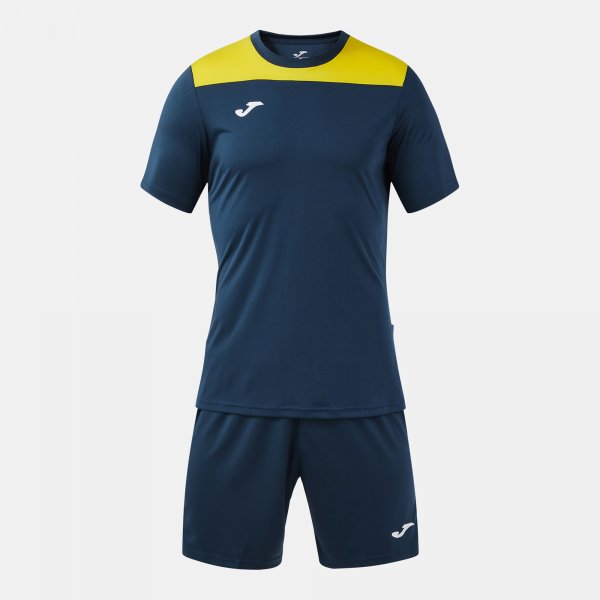 Joma Set Phoenix III Football Kit - Dark Navy Yellow