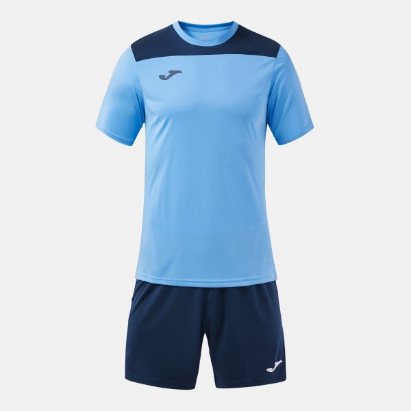 Joma Set Phoenix III Football Kit - Sky Blue Dark Navy