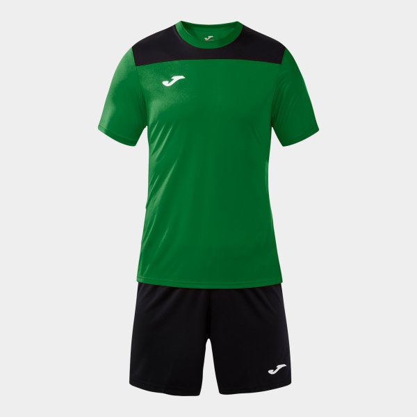 Joma Set Phoenix III Football Kit - Green Black
