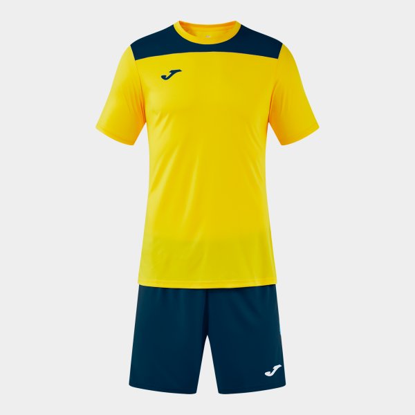 Joma Set Phoenix III Football Kit - Yellow Dark Navy