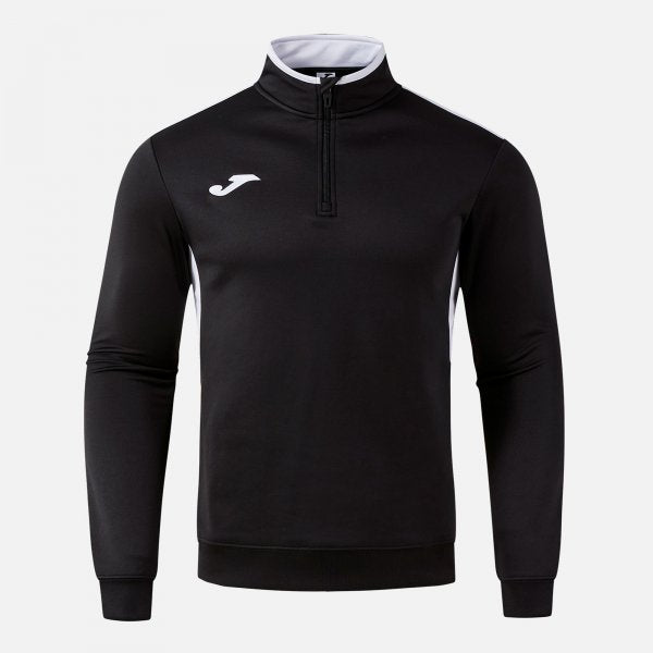 Joma Winner IV Half-Zip Sweatshirt - Black White