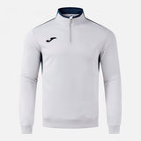 Joma Winner IV Half-Zip Sweatshirt - Grey Dark Navy