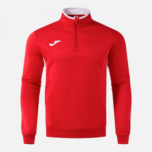 Joma Winner IV Half-Zip Sweatshirt - Red White