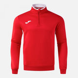 Joma Winner IV Half-Zip Sweatshirt - Red White