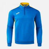 Joma Winner IV Half-Zip Sweatshirt - Royal Yellow