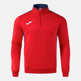 Joma Winner IV Half-Zip Sweatshirt - Red Dark Navy