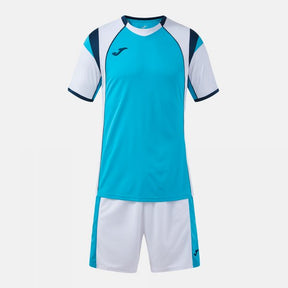 Joma Set Liga Pro Football Kit - Turquoise Fluorescent White